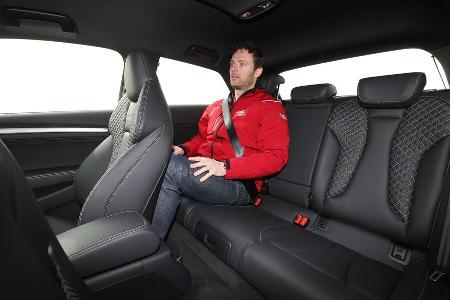 Audi S3 2.0 TFSI, Rcksitz, Beinfreiheit