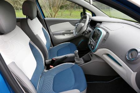 Renault Captur, Sitze, Fahrersitz