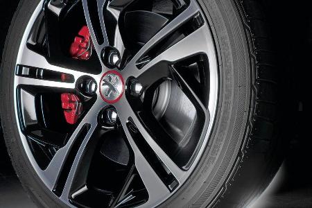 Peugeot 208 GTi, Rad, Felge, Bremse
