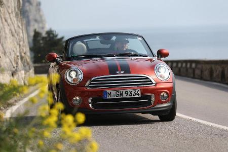 Mini Cooper Roadster, Frontansicht