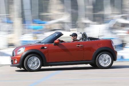 Mini Cooper Roadster, Seitenansicht
