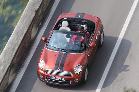 Mini Cooper Roadster, Draufsicht