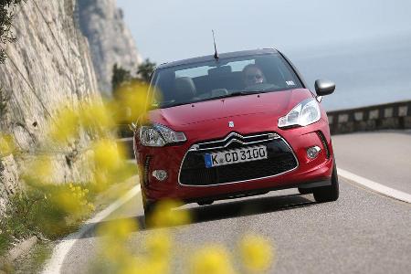 Citron DS3 THP 155 Cabrio SportChic, Frontansicht