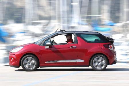 Citron DS3 THP 155 Cabrio SportChic, Seitenansicht