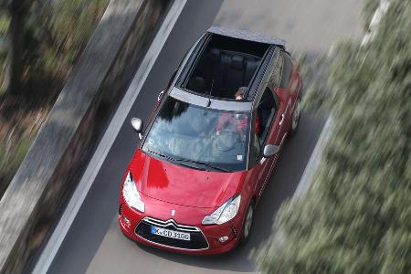 Citron DS3 THP 155 Cabrio SportChic, Draufsicht