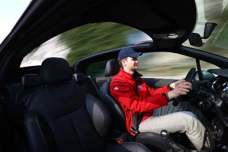 Citron DS3 THP 155 Cabrio SportChic, Fahrersitz