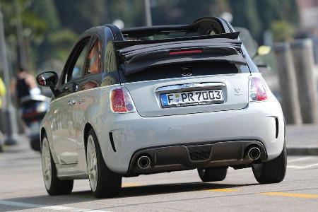 Fiat 500 Abarth 595C Turismo, Heckansicht
