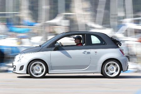 Fiat 500 Abarth 595C Turismo, Seitenansicht