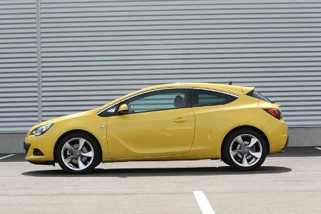Opel Astra GTC 1.4 Turbo, Seitenansicht