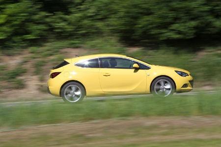 Opel Astra GTC 1.4 Turbo, Seitenansicht