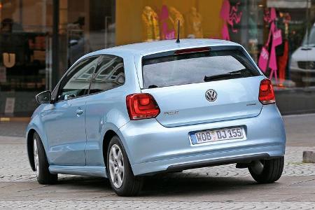VW Polo 1.2 TDI Blue Motion 87G, Heckansicht