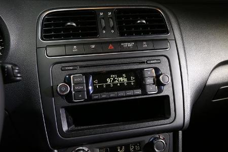 VW Polo 1.2 TDI Blue Motion 87G, Mittelkonsole