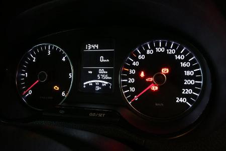 VW Polo 1.2 TDI Blue Motion 87G, Rundinstrumente