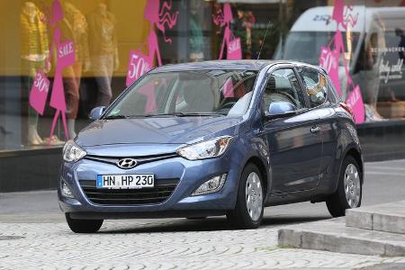 Hyundai i20 Blue 1.1 CRDi Trend, Frontansicht