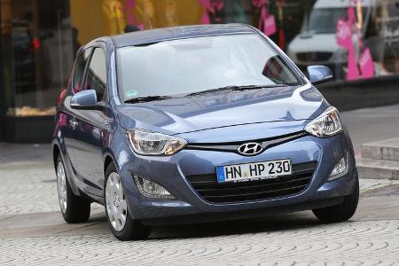 Hyundai i20 Blue 1.1 CRDi Trend, Frontansicht