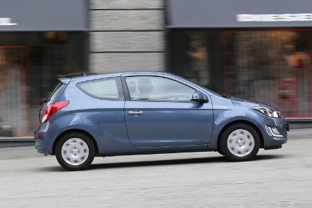 Hyundai i20 Blue 1.1 CRDi Trend, Seitenansicht