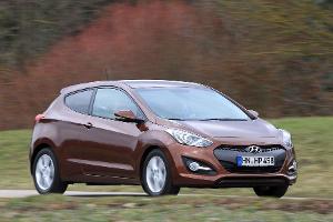 Hyundai i30 1.6 CRDi Coup, Frontansicht