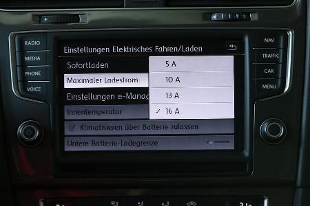 VW E-Golf, Infotainment