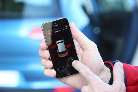 VW E-Golf, Smartphone, App