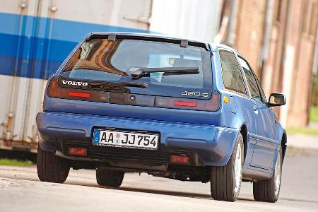 Volvo 480 S, Heckansicht
