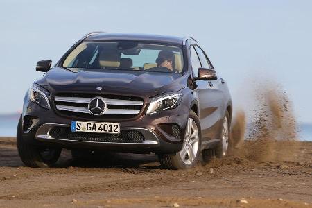 Mercedes GLA 220 CDI 4Matic, Frontansicht