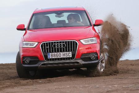 Audi Q3 2.0 TDI Quattro, Frontansicht