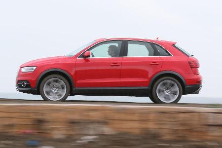 Audi Q3 2.0 TDI Quattro, Seitenansicht