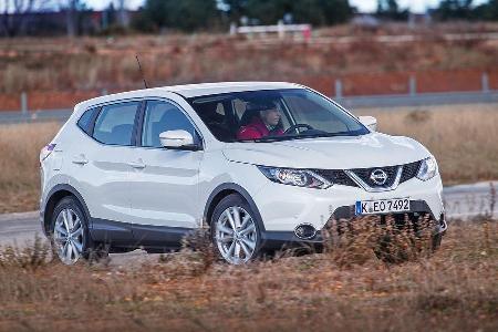 Nissan Qashqai, Frontansicht
