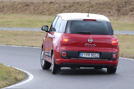 Fiat 500L Living, Heckansicht