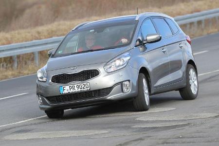 Kia Carens, Frontansicht