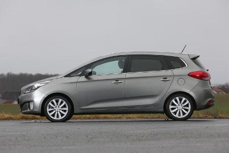 Kia Carens, Seitenansicht