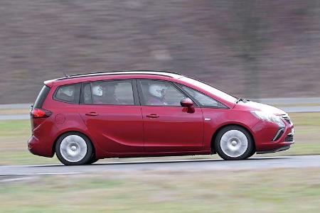 Opel Zafira Tourer, Seitenansicht