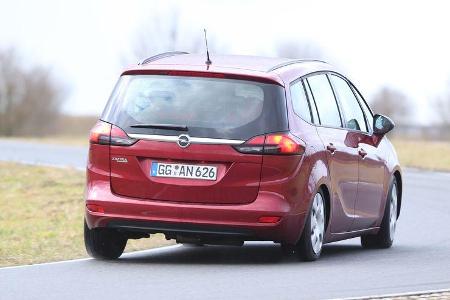 Opel Zafira Tourer, Heckansicht