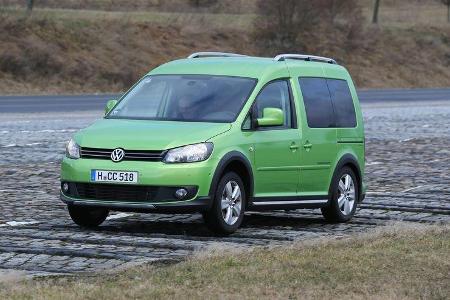VW Caddy, Frontansicht