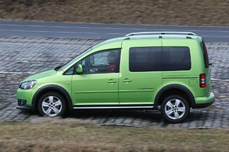 VW Caddy, Seitenansicht