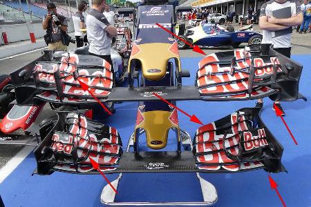 Toro Rosso - Technik-Updates - Ungarn / Deutschland - 2016