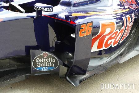 Toro Rosso - Technik-Updates - Ungarn / Deutschland - 2016