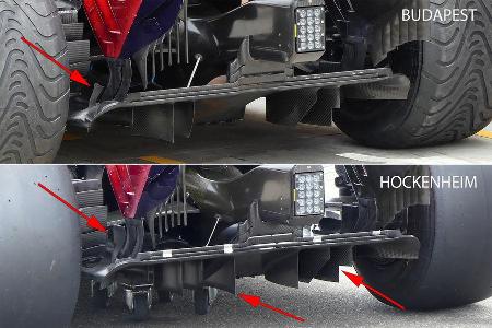 Toro Rosso - Technik-Updates - Ungarn / Deutschland - 2016