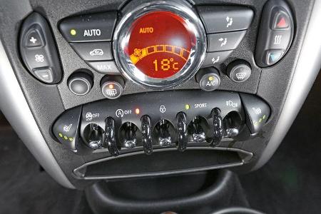 Mini Countryman Cooper D All4, Bedienelemente