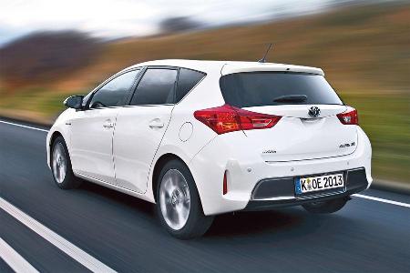 Toyota Auris, Heckansicht