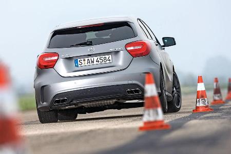 Mercedes A 45 AMG, Heckansicht