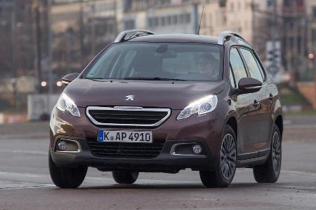 Peugeot 2008 82 VTi Active, Frontansicht