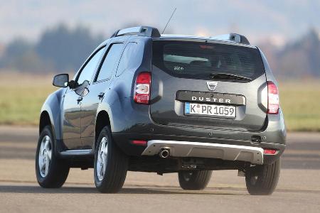 Dacia Duster dCi 110 4x 4, Heckansicht