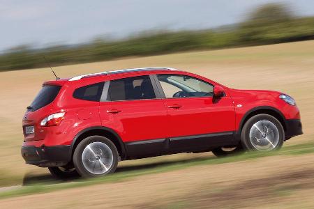 Nissan Qashqai +2, Seitenansicht