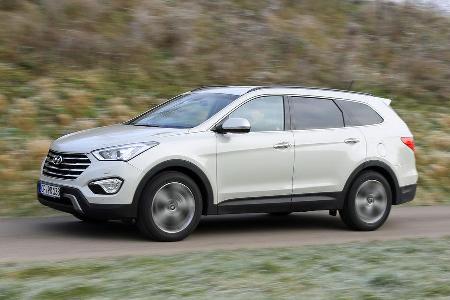 Hyundai Grand Santa Fe 2.2 CRDi 4WD, Seitenansicht