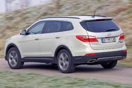 Hyundai Grand Santa Fe 2.2 CRDi 4WD, Heckansicht