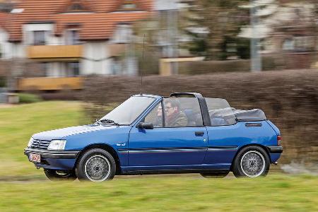 Peugeot 205 Cabriolet CJ, Seitenansicht