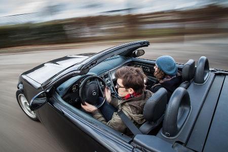 Mercedes-Benz SLK 200 Kompressor, Cockpit, Fahrt