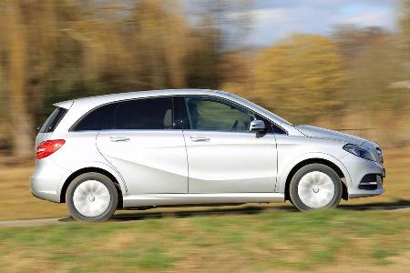 Mercedes B 200 NGD, Seitenansicht