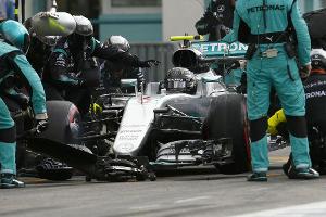 Nico Rosberg - Mercedes - Boxenstopp - GP Deutschland 2016